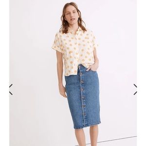 Hilltop Shirt in Daisy Groove